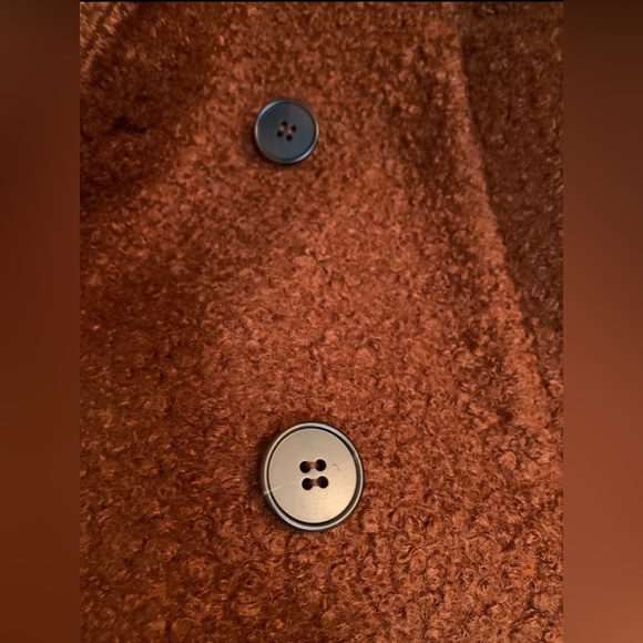 NEW TopShop boucle long coat - Picture 3 of 10